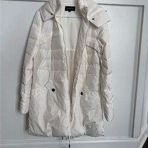 Women's White Puffer Coat